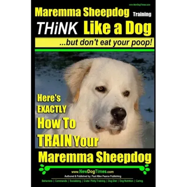 MAREMMA SHEEPDOG Maremma Sheepdog Training Think Like a Dog but Don't Eat Your Poop!: Here's EXACTLY How to TRAIN Your Meremma Sheepdog