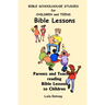 Bible Schoolhouse Studies For Children And Teens: Parents And Teachers Reading Story Time To Children