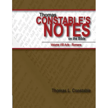 Thomas Constable's Notes on the Bible Vol. VIII