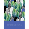 Geometric Leaves - Dotted Bullet Journal: Medium A5 - 5.83X8.27