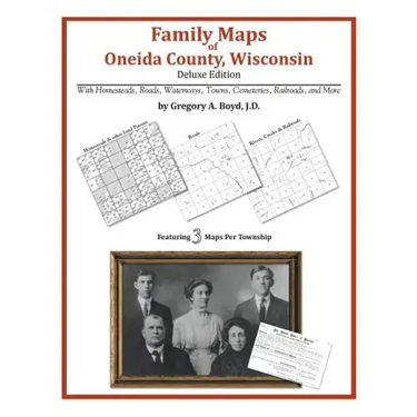 Family Maps of Oneida County, Wisconsin