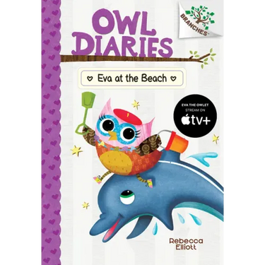 Eva at the Beach: A Branches Book (Owl Diaries #14): Volume 14