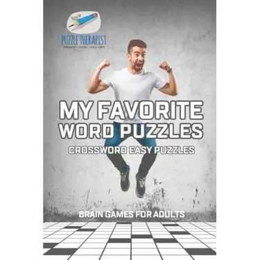 My Favorite Word Puzzles Crossword Easy Puzzles Brain Games for Adults