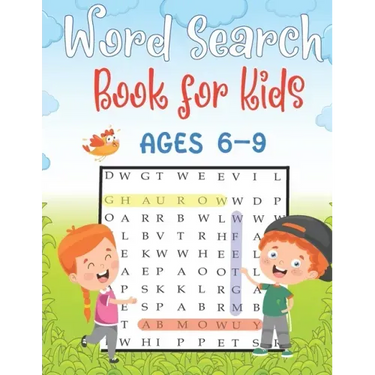 word search books for kids Ages 6-9: Word Search Puzzles for Kids, Easy Educational Word Search Puzzles for Kids, 75 Kids Word Search Puzzle Book ages