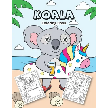 Koala Coloring Book: Koala coloring for kids