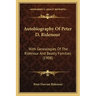 Autobiography Of Peter D. Ridenour: With Genealogies Of The Ridenour And Beatty Families (1908)