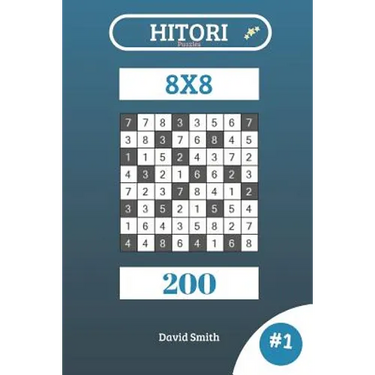 Hitori Puzzles - 200 Puzzles 8x8 vol.1