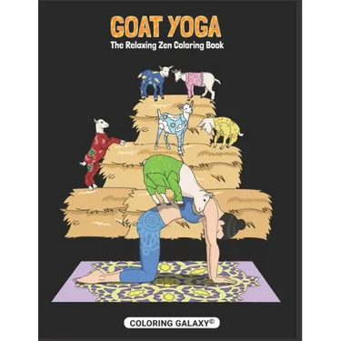 Goat Yoga - The Relaxing Zen Coloring Book