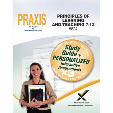 Praxis Principles of Learning and Teaching 7-12 5624 Book and Online