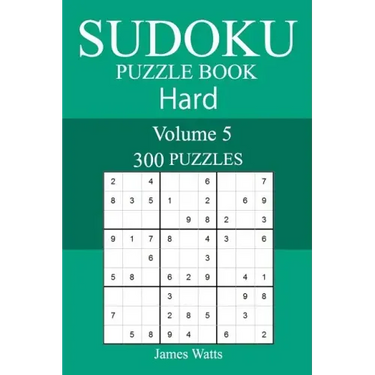 300 Hard Sudoku Puzzle Book