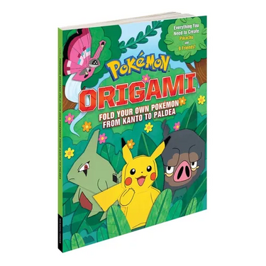 Pokémon Origami: Fold Your Own Pokémon from Kanto to Paldea: One Pokémon from Every Region!