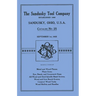 Sandusky Tool Co. 1925 Catalog: Catalog No. 25, September 1st, 1925