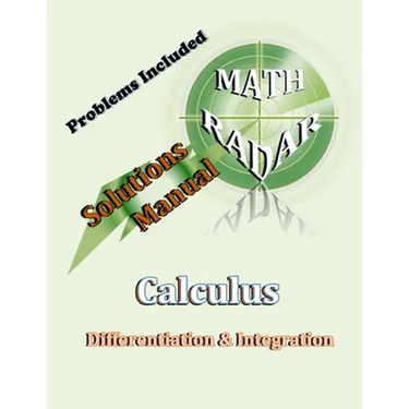 Solutions Manual - Calculus (Differentiation & Integration)