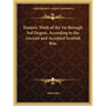 Esoteric Work of the 1st through 3rd Degree, According to the Ancient and Accepted Scottish Rite