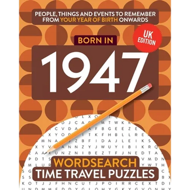 Born in 1947: Your Life in Wordsearch Puzzles