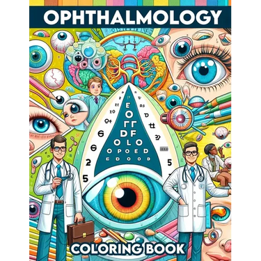 Ophthalmology Coloring book: Gain sight and insight into the world of eye care through pages that detail everything from basic eye anatomy to advan