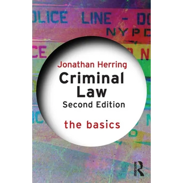 Criminal Law: The Basics