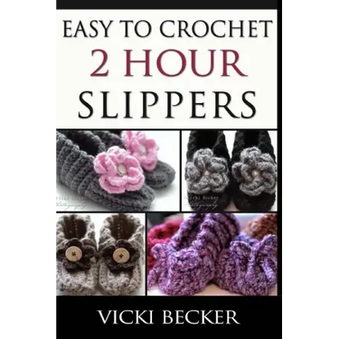 Easy To Crochet 2 Hour Slippers
