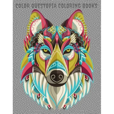 color questopia coloring books: Adult Coloring Book For Stress Relief and Relaxation