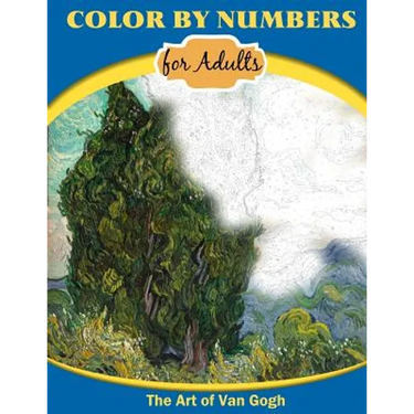 Color By Numbers for Adults: The Art of Van Gogh