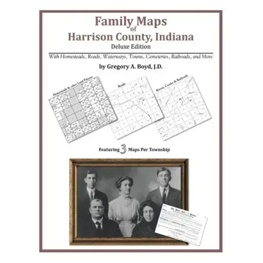 Family Maps of Harrison County, Indiana