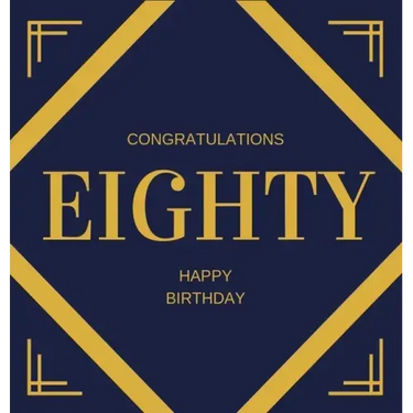 Happy 80th Birthday Guest Book (Hardcover): Happy 80th Birthday Guest book, party and birthday celebrations decor, memory book, eighty birthday, happy