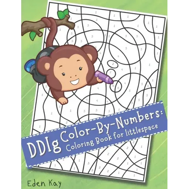 DDlg Color-By-Numbers: Coloring Book for littlespace