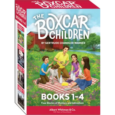 The Boxcar Children Mysteries Boxed Set 1-4: The Boxcar Children; Surprise Island; The Yellow House; Mystery Ranch