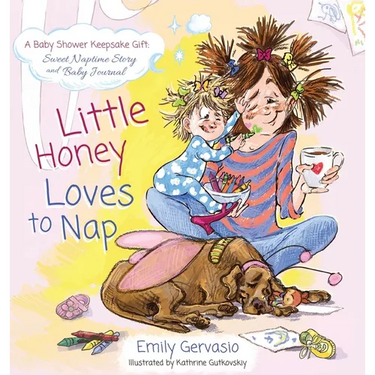Little Honey Loves to Nap: A Baby Shower Keepsake Gift: A Baby Shower Keepsake Gift: Sweet Naptime Story and Baby Journal