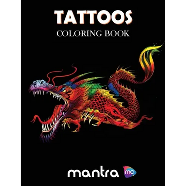 Tattoos Coloring Book: Coloring Book for Adults: Beautiful Designs for Stress Relief, Creativity, and Relaxation