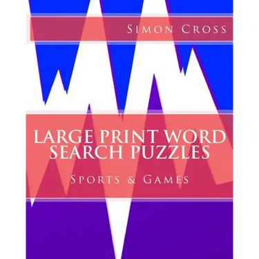 Large Print Word Search Puzzles Sports & Games