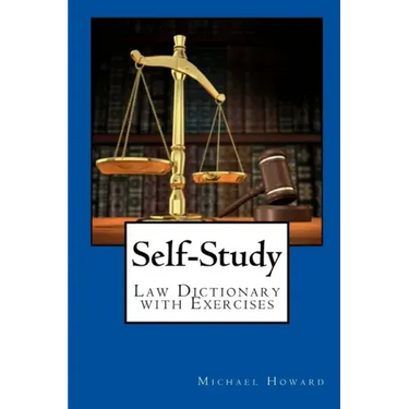Self-Study UK Law Dictionary and Legal Letter Writing Exercise Book