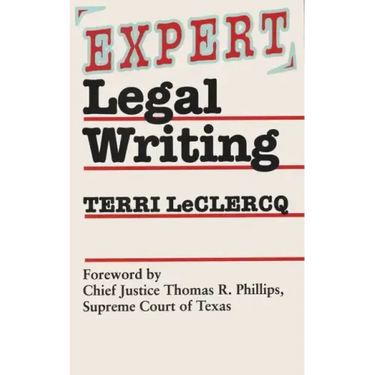 Expert Legal Writing