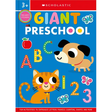Giant Preschool Workbook: Scholastic Early Learners (Workbook)