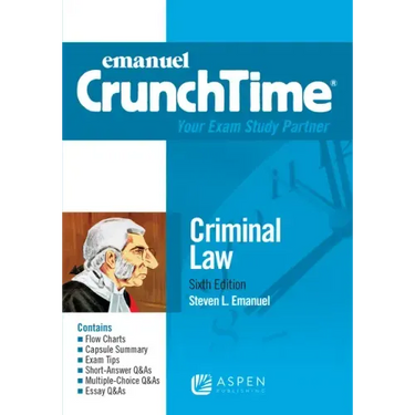 Emanuel Crunchtime for Criminal Law