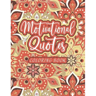 Motivational Quotes Coloring Book