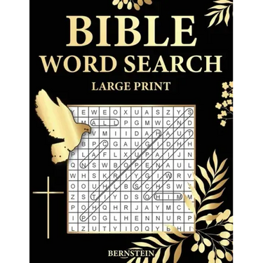 Bible Word search Large Print: 100 Extra Large Bible Word Search Puzzles