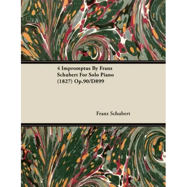 4 Impromptus By Franz Schubert For Solo Piano (1827) Op.90/D899