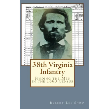38th Virginia Infantry: Finding the Men in the 1860 Census