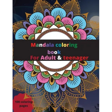 Mandala coloring book for Adult & kids: Amazing Mandala coloring book