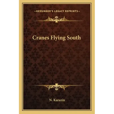 Cranes Flying South