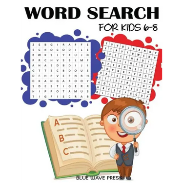 Word Search for Kids 6-8