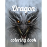 Dragon coloring book: A Coloring Book of 35 Unique Stress Relief dragon Coloring Book Designs Paperback