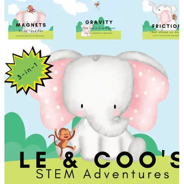 Le & Coo's STEM Adventures: A STEM Story for Young Readers (Perfect book to inspire child's curiosity about science at very young age)