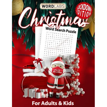 Christmas Word Search Puzzle for Adults and Kids: A Great Gift Idea for Hours Of Holiday Fun!