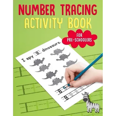 Number Tracing Activity Book for PreSchoolers: Traceable Number Workbook with Practice Pages: Counting 1 to 10 for Pre-K, Kindergarten & Kids Age 3-5
