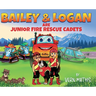 Bailey & Logan are Junior Fire Rescue Cadets: First Rescue
