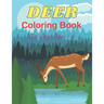 DEER Coloring Book For Boys Ages 4-8: 32 Coloring pages Beautiful activity books for boys and girls