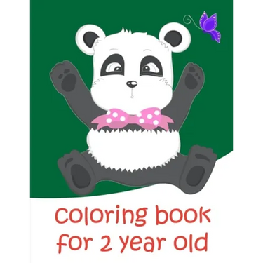 Coloring Book For 2 Year Old: Baby Funny Animals and Pets Coloring Pages for boys, girls, Children