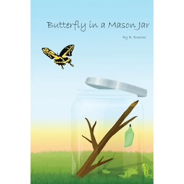 Butterfly in a Mason Jar